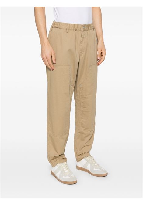 Beige elasticated waistband trousers Yohji Yamamoto - men Yohji Yamamoto | HPP980401